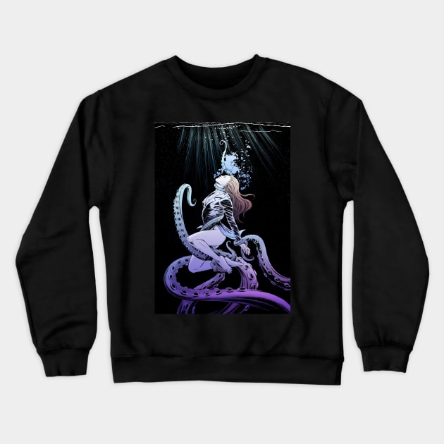 Deep Crewneck Sweatshirt by ProserPina